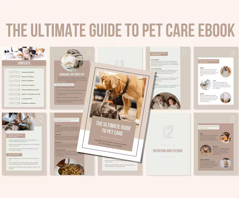The Ultimate Guide to Pet Care eBook