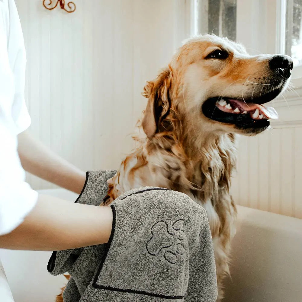 Cotton Pet Bathrobe Towel