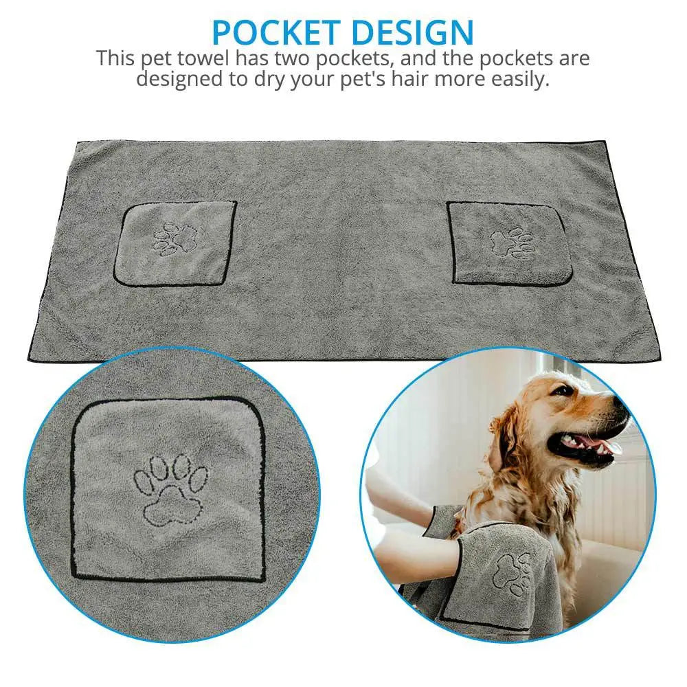 Cotton Pet Bathrobe Towel