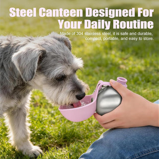 PawCoop® - Insulated Foldable Dog Water Bottle + Bowl