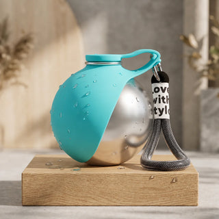 PawCoop® - Insulated Foldable Dog Water Bottle + Bowl
