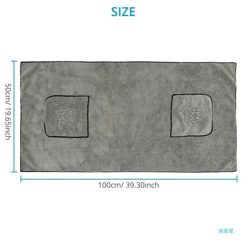 Cotton Pet Bathrobe Towel